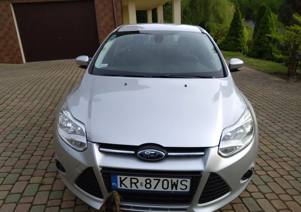 Ford Focus cena 29990 przebieg: 207500, rok produkcji 2014 z Kraków małe 92